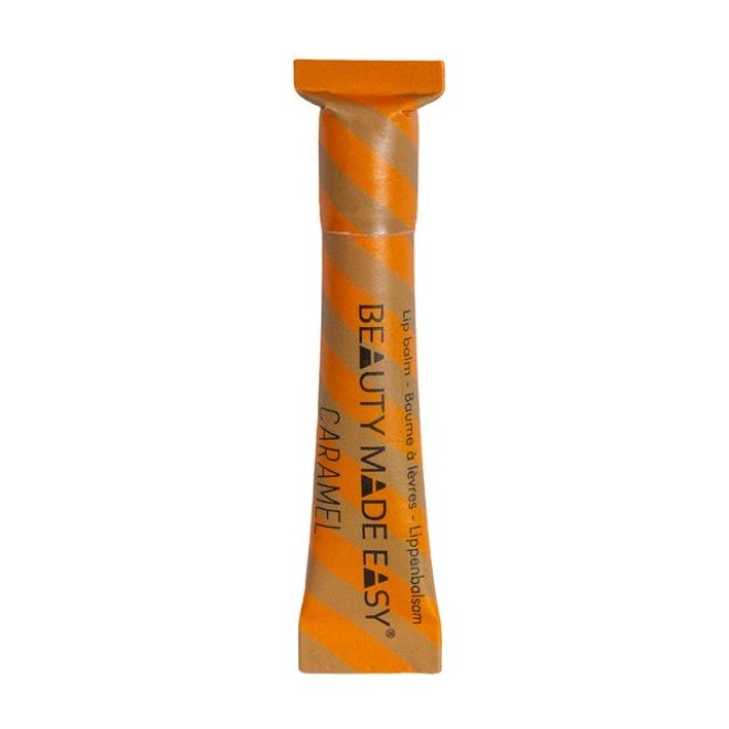 Balsam de buze vegan, zero plastic, Caramel, Editie Limitata de Craciun, Beauty Made Easy, 6g