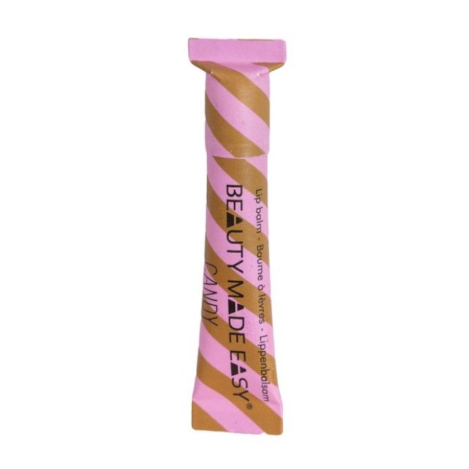 Balsam de buze vegan, zero plastic, Candy, Editie Limitata de Craciun, Beauty Made Easy, 6g