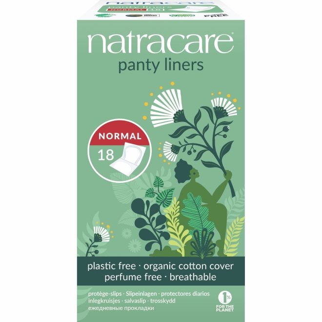 Oferta - Absorbante zilnice normale ambalate individual, Natracare, 18 buc