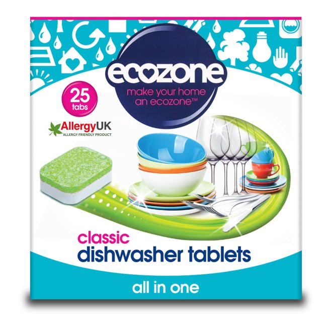 Tablete pentru masina de spalat vase, Clasic, 72 buc, Ecozone