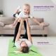 Saltea yoga pt copii, 153x61x0.6cm TPE  printata UV 9 posturi yoga, eco-friendly , non-toxic, OmDashi